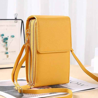 🎀Chic Mini Leather Crossbody Bag | Women Lightweight Phone Purse Wallet Bag