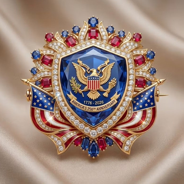 🎁 Buy 1 Get 1 FREE 🎉 Limited Edition 🇺🇸 USA 250th Anniversary Acrylic Pin