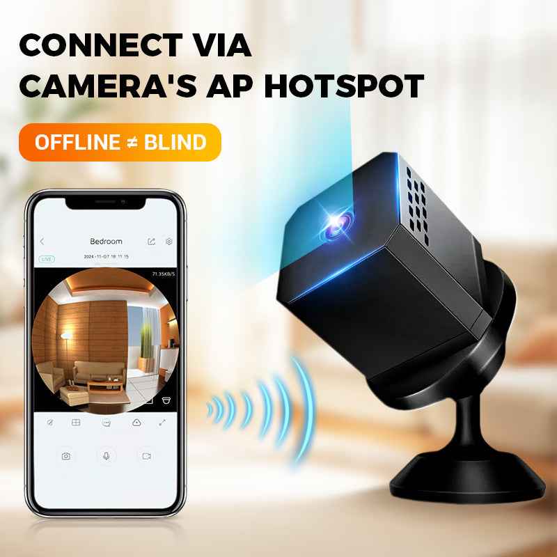 🔥2025 Hot Sale 50% OFF🔥Mini Smart HD Night Vision Security Camera
