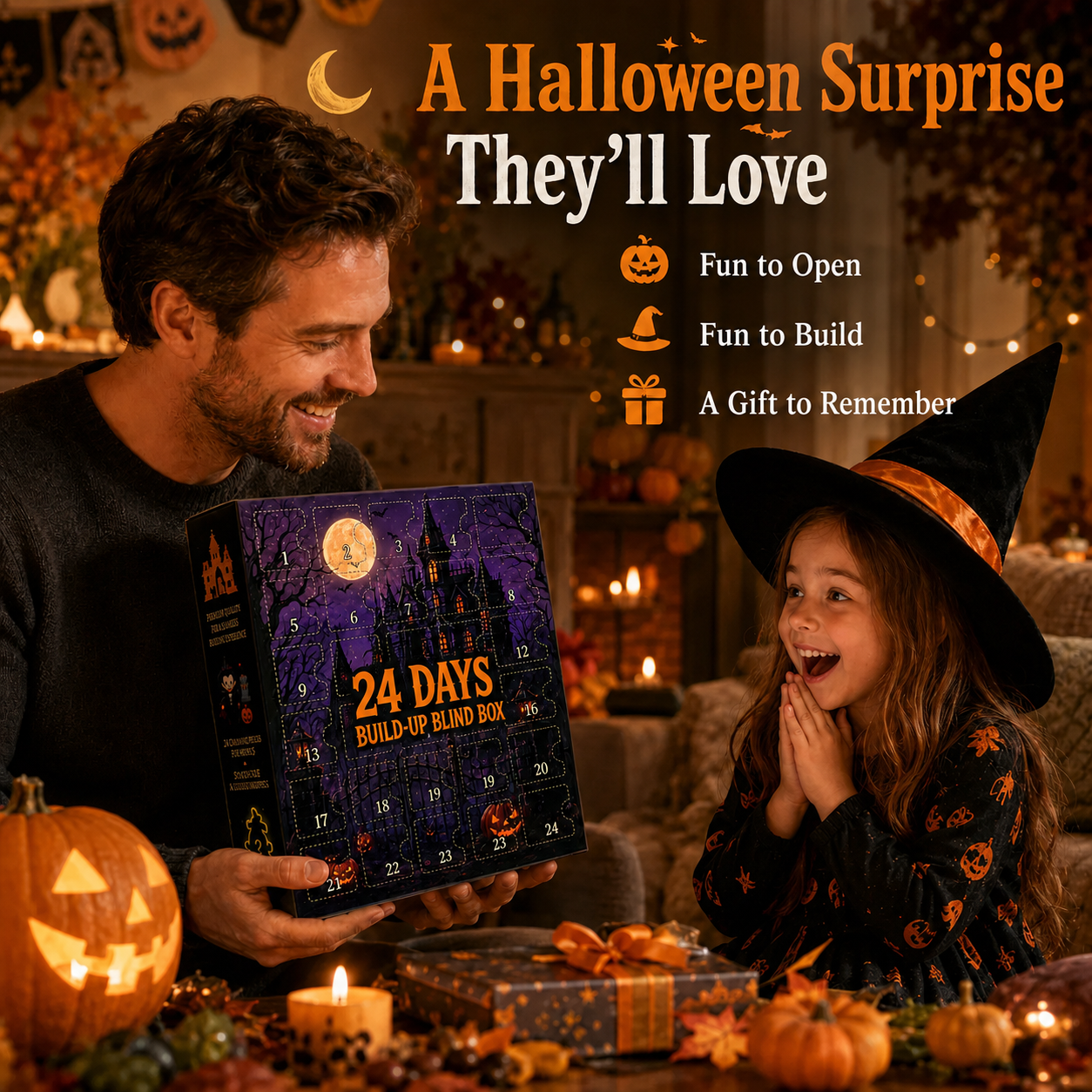 🔥 Halloween Early Discount 50% OFF🎃Build Your Own Spooky Holiday Display 👻 DIY Halloween Decor Kit for Endless Halloween Fun