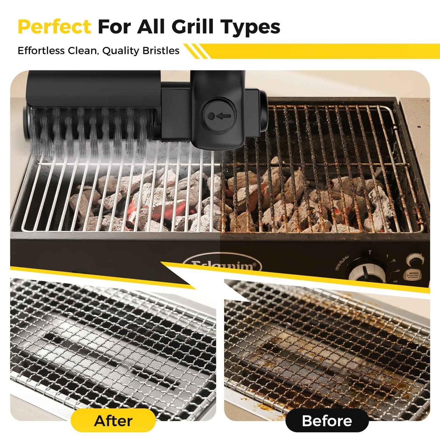 🔥 Electric Grill Cleaner | Powerful BBQ Cleaning Tool