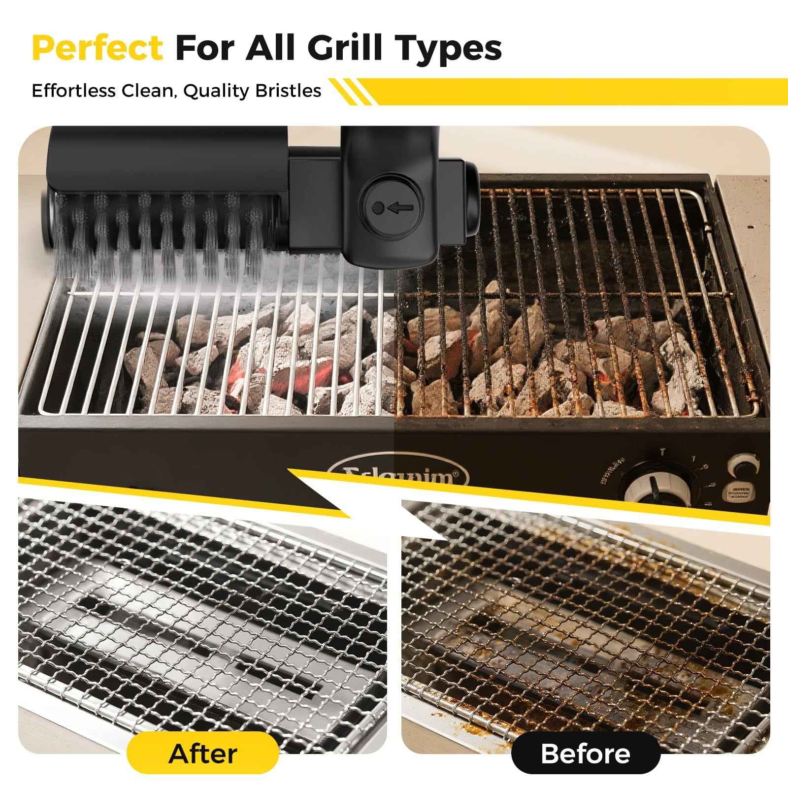 🔥 Electric Grill Cleaner | Powerful BBQ Cleaning Tool