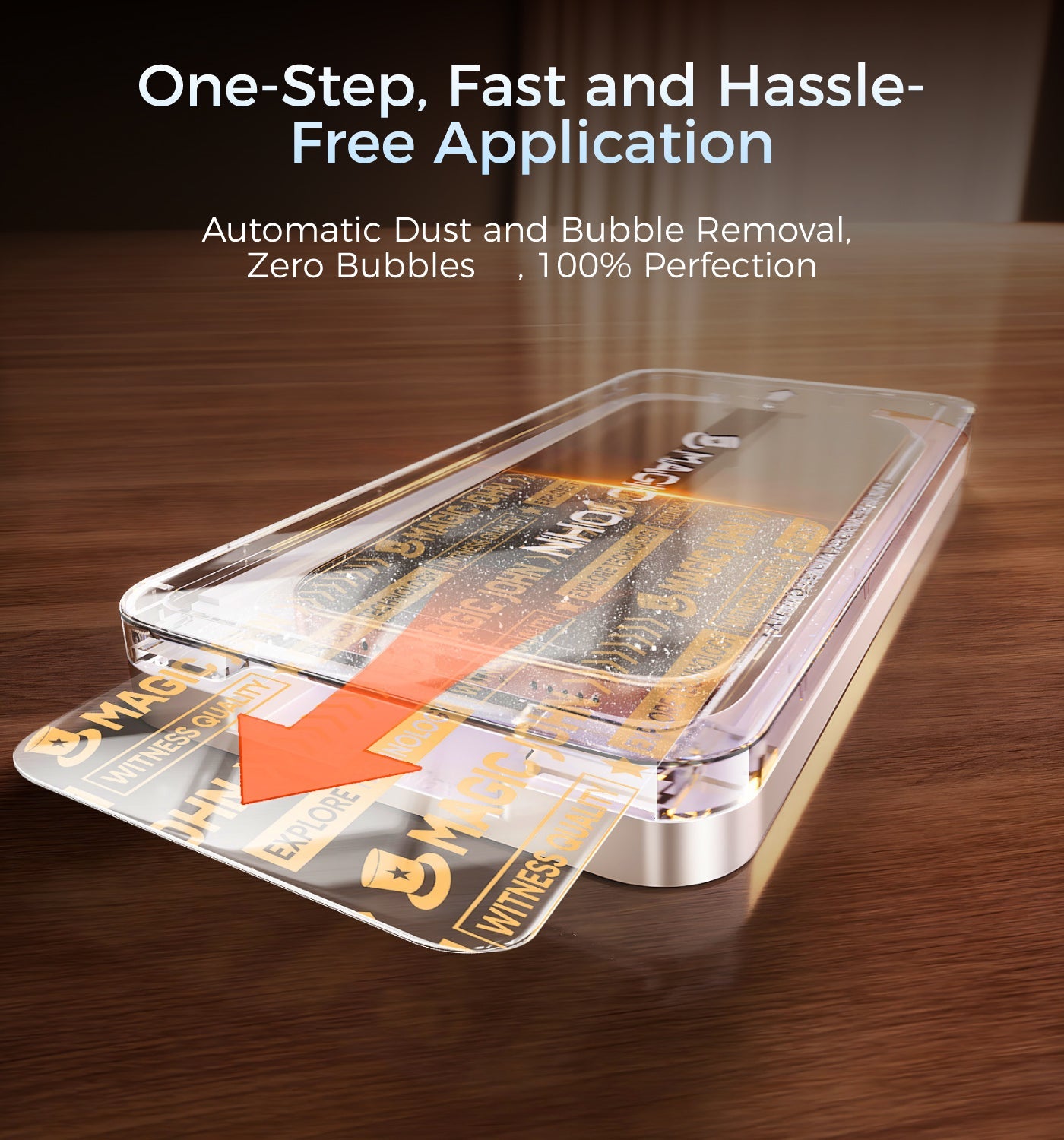 🔥Buy 1 get 1 free 🔥 Over 500,000 units sold 🛡️ Brand new third-generation screen protector — automatic dustproof, environmentally friendly protection