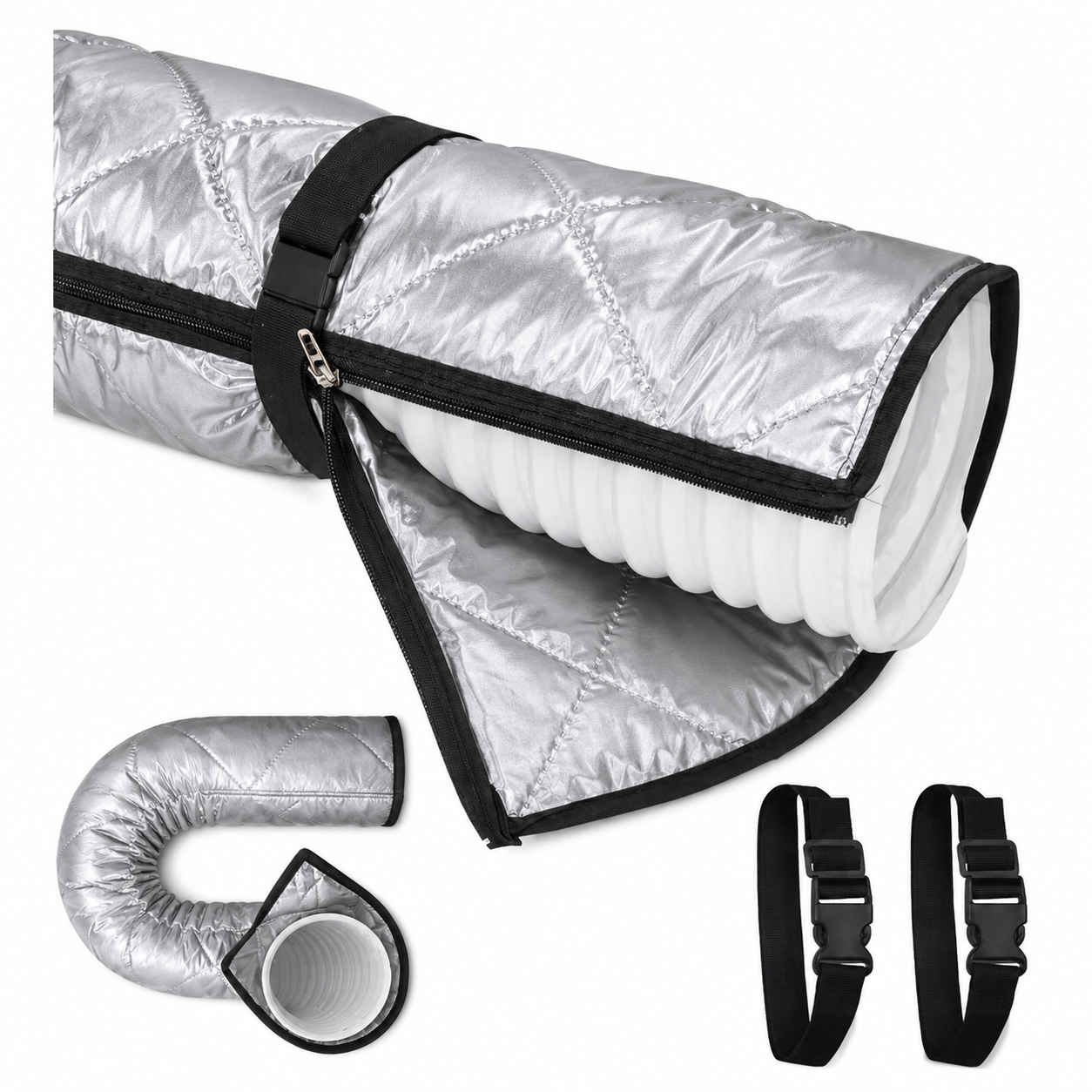 📢📢50% OFF !! ⏰Reduce Hot Heat🍃Portable Air Conditioner Hose Cover