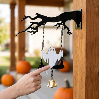 🎃🔥Halloween Sale 50% OFF🔥 Ghost Bat Metal Door Decoration