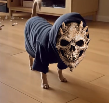 😱🐶🐱 Scary Pet Mask – Turn Your Pet Into a Prank Legend