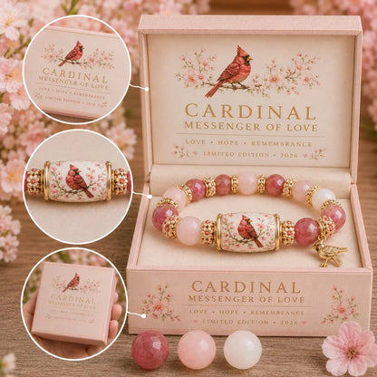 2026 Limited Edition Bracelet💜Love, Remembrance & Cardinal Blessings🌸🕊️