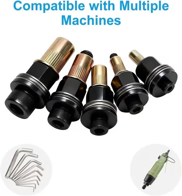 🛠️Head Rivet Nut Tool, M3 M4 M5 M6 M8 Rivnut Kit