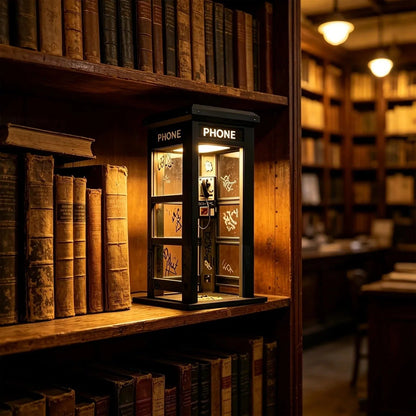 🔥Hot Sale 50% OFF✨Vintage Phone Booth Ambient Lamp🎇