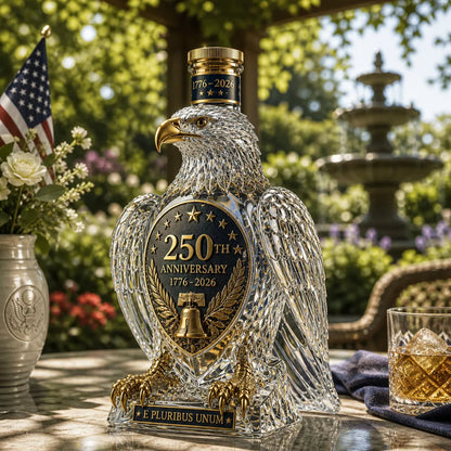 🏆Flash Sale✨🇺🇸 250th Anniversary Eagle Whiskey Decanters🦅 Celebrate 250 Years of American Pride