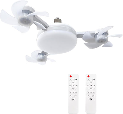 💡 Ceiling Fan Light Bulb | Easy Install 3-Speed Fan Lamp