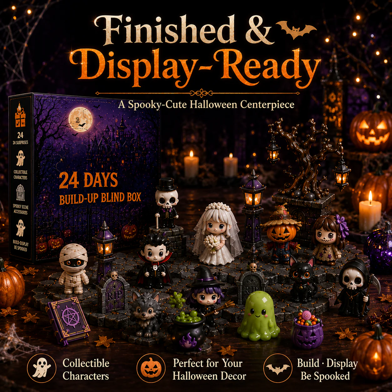 🔥 Halloween Early Discount 50% OFF🎃Build Your Own Spooky Holiday Display 👻 DIY Halloween Decor Kit for Endless Halloween Fun