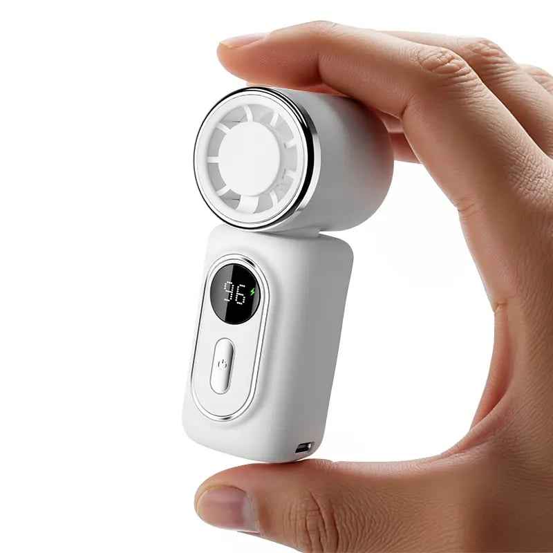🔥Last Day Promotion| 🧊Mini Portable Handheld Clip Fan 💦– Brushless Motor, Cool Anytime, Anywhere💧