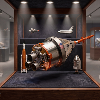 ⚡️Flash Sale-49% OFF⚡️| 🌌Human Deep Space Explorer Model🛸（3*3*8 Inch）