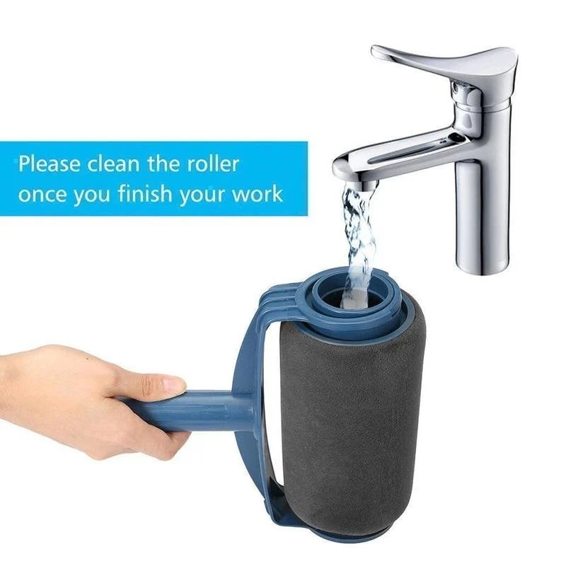 🖌️ Paint Roller Brush | Ergonomic Handle Painting Tool