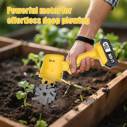 🌱🏡 Garden Season 49% OFF🔥 20V Electric Tiller | Perfect for Soil Cultivation, Weeding & Planting