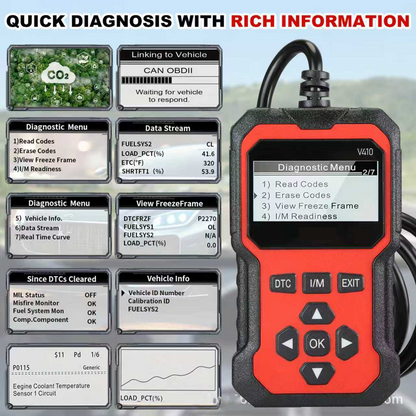 🚘 Car Diagnostic Scan Tool | Engine Code Reader