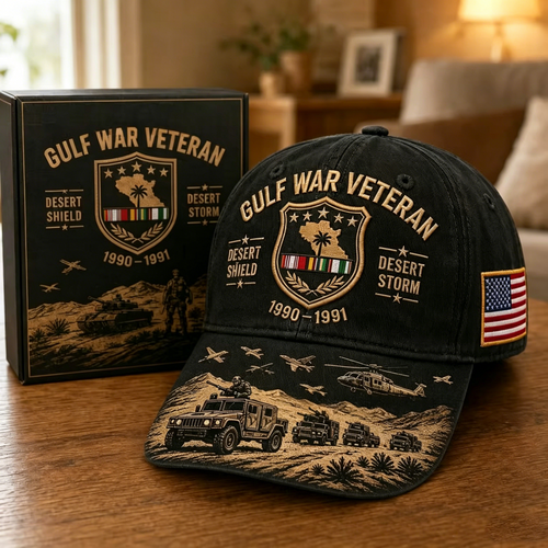 🔥Limited Time 49% OFF🎖️ Gulf War Veteran Memorial Hat