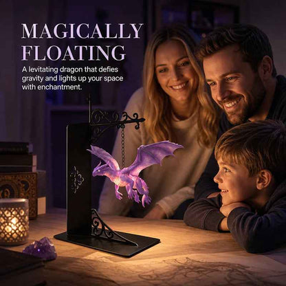 Last Day 48% OFF🎁🔥Dragon Bookshelf Lamp - Enchanting Floating Dragon Night Light🐉