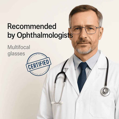 🔥 Father's Day Special🔥VisionSync Multifocal Glasses [Adaptive Technology]