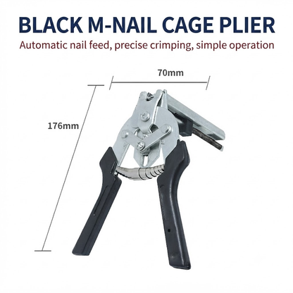 Fasten Upholstery, Wire Mesh & Fencing In Seconds 🔧 Heavy-Duty Hog Ring Pliers Kit
