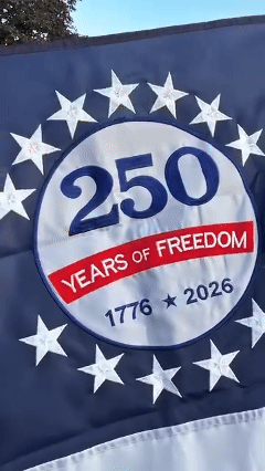 Last Day 48% OFF🔥250th Anniversary USA Commemorative Flag (3x5 Ft）,Double-sided mirror embroidery