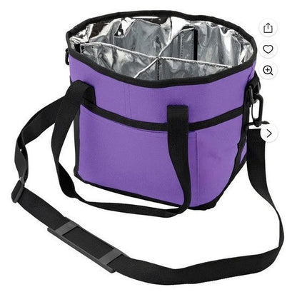 【👩‍🦰Mother's Day discount】🥤Family Size 4 Compartment Drink Bag🛍️, Multiple Tumbler Carrier Caddy