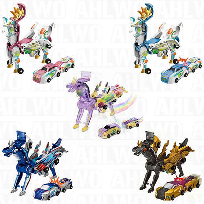 Transforming Winged Pegasus Car Toy