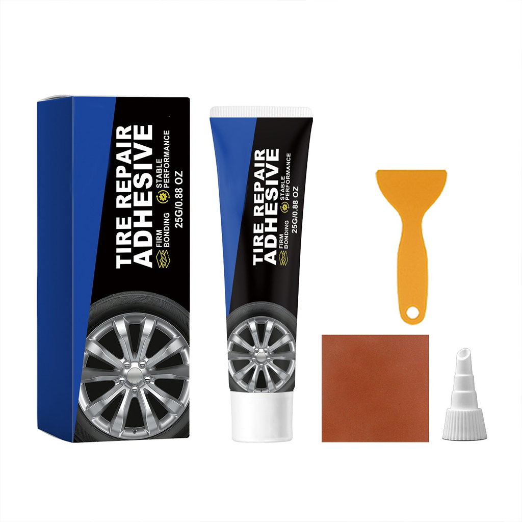 🚗Weather-Resistant💧 Waterproof Flexible Tire Repair Adhesive