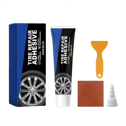 🚗Weather-Resistant💧 Waterproof Flexible Tire Repair Adhesive