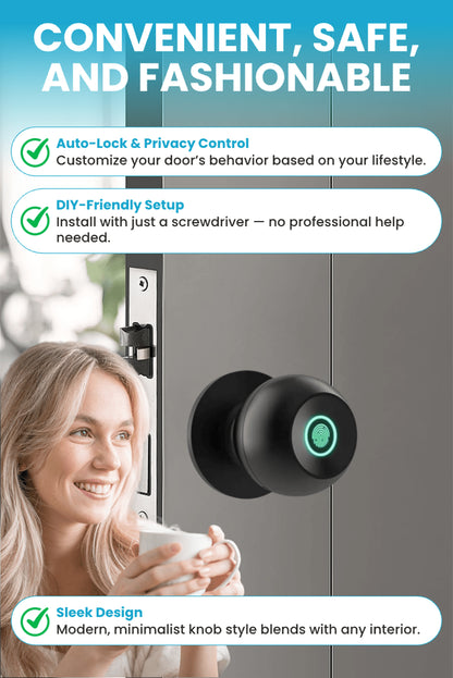 Secure Your Home The Smart Way——3-In-1 Biometric Door Lock