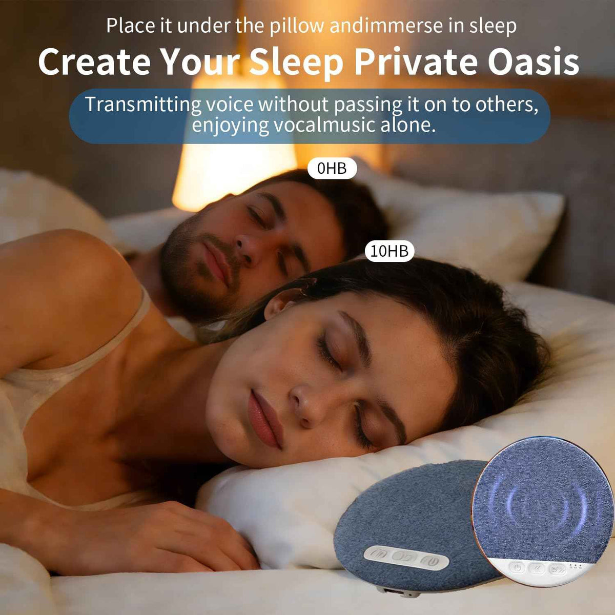 ⏰50% OFF 🛌 Sleep Sound Pillow Speaker