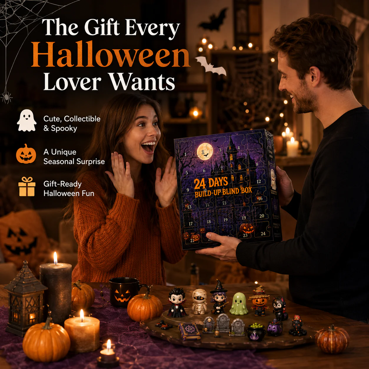 🔥 Halloween Early Discount 50% OFF🎃Build Your Own Spooky Holiday Display 👻 DIY Halloween Decor Kit for Endless Halloween Fun