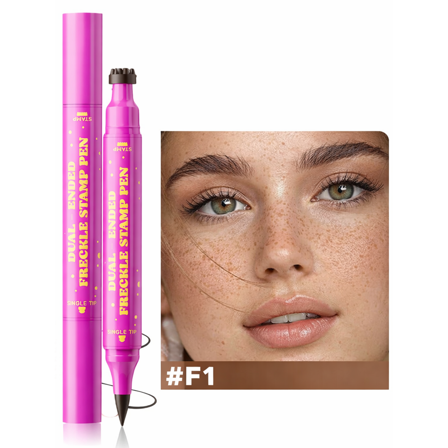 ✨ Fake freckles in seconds get 50% off sun kissed beauty anytime