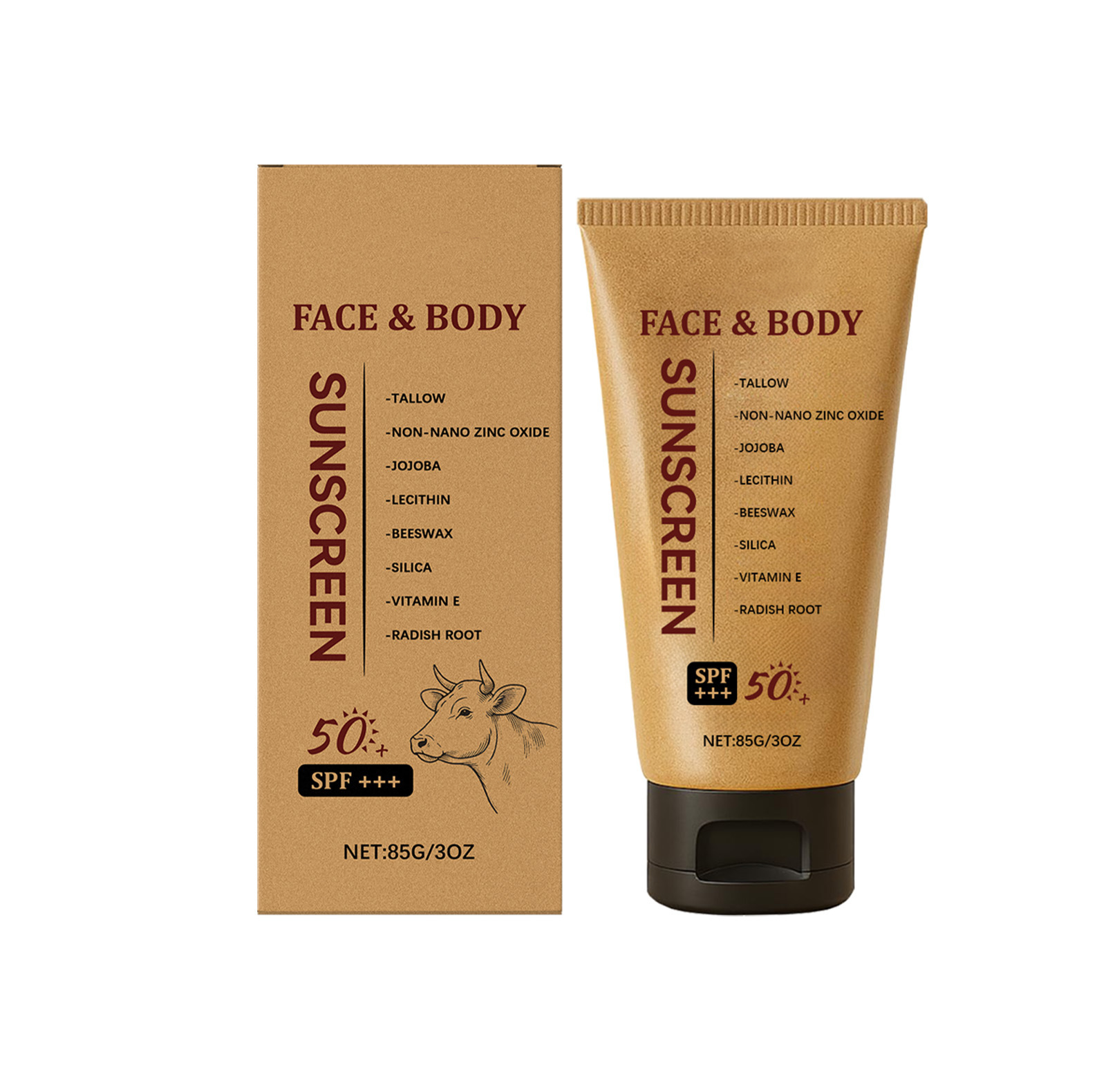 🔥BUY 1 GET 1 FREE🔥Safe&SPF 50++🧴Organic Tallow Sunscreen