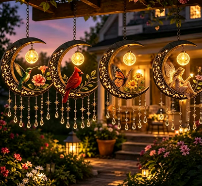 🌙✨ Limited Offer 49% OFF✨ Magic Moon Garden Wind Chime | Unique Hanging Decor & Thoughtful Gift