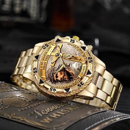 ❤️✝️ Today 49% OFF🔥 Custom Jesus Christ Crucifix Watch | A Timeless Christian Faith Gift for Family & Friends