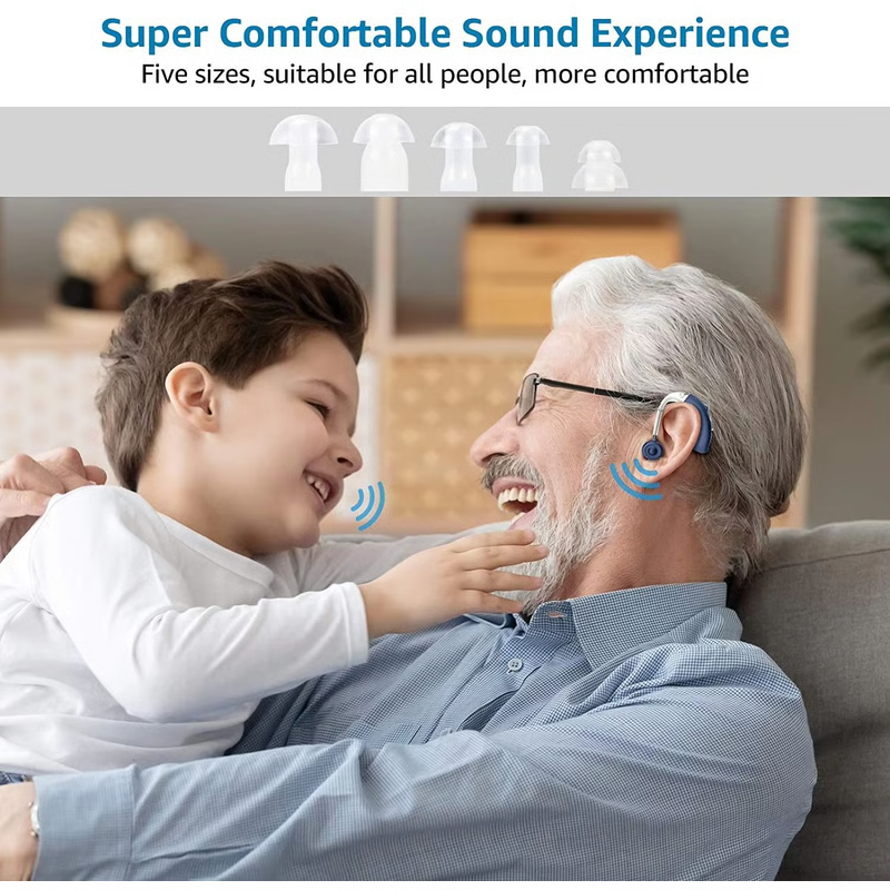 🔥👂Rechargeable Hearing Aid – Clear Sound, All-Day Comfort