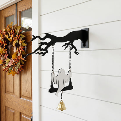 🎃🔥Halloween Sale 50% OFF🔥 Ghost Bat Metal Door Decoration