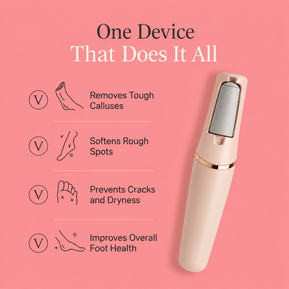 🦶Smooth Soft Feet Care Tool🔥Electric Pedicure Foot Callus Remover
