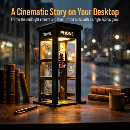 🔥Hot Sale 50% OFF✨Vintage Phone Booth Ambient Lamp🎇