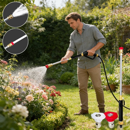💧 High Pressure Jet Nozzle Power Washer For Garden Hose 🏡