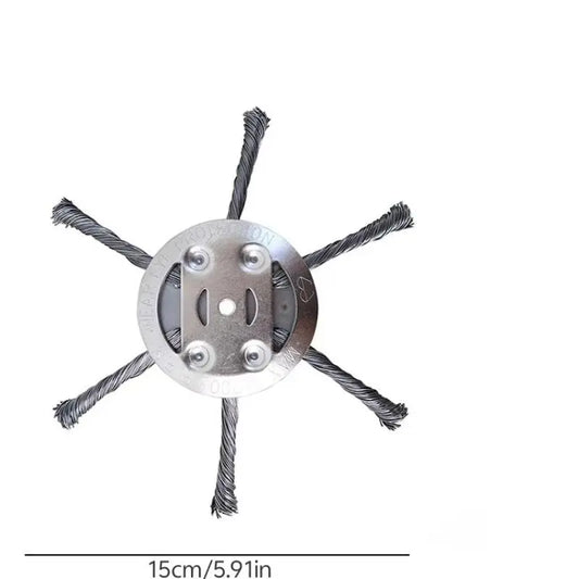 🌿 Steel Wire Grass Trimmer Head | Heavy Duty Lawn Mower Accessory