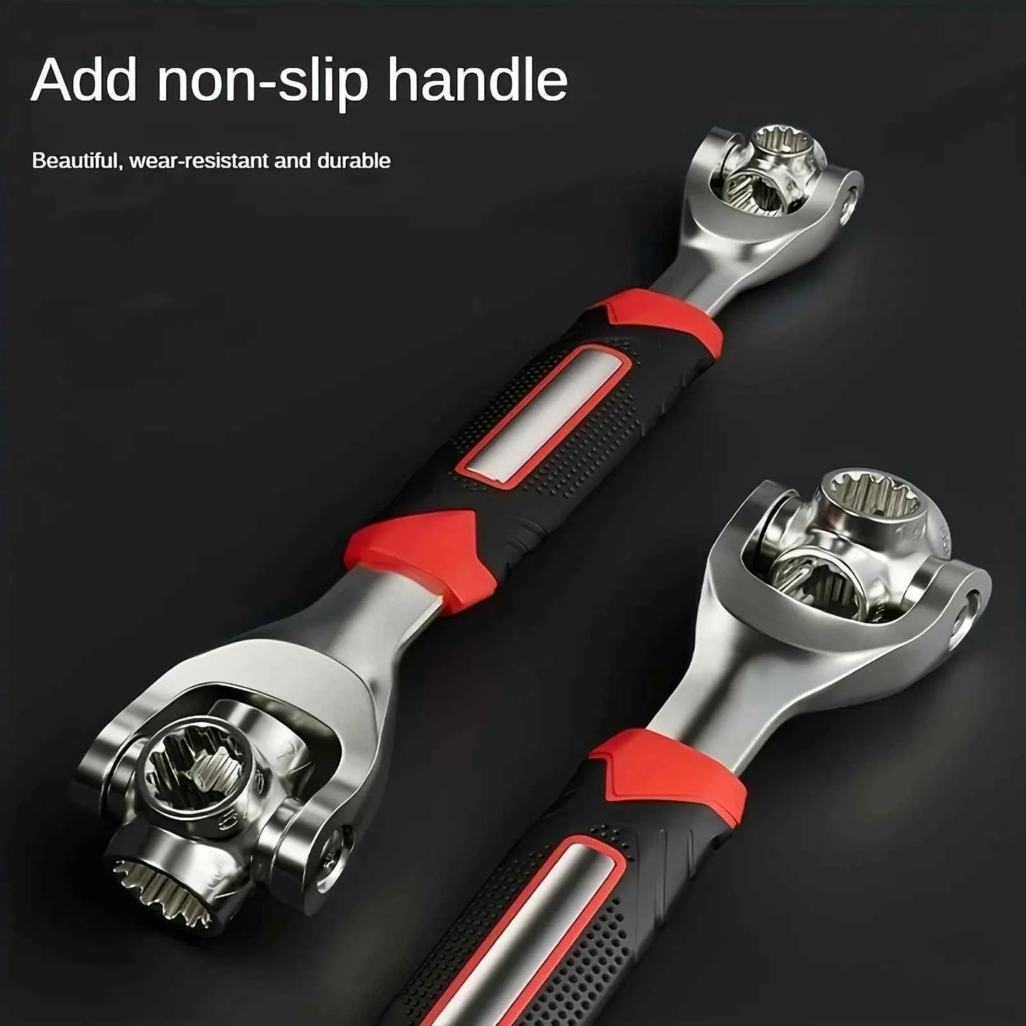 🔧 52-in-1 Universal Socket Wrench | 360° Rotating Multi-Tool