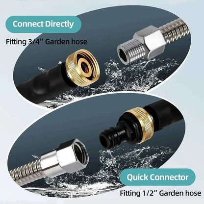 💧 Hydro Jet Power Washer | Garden Hose High Pressure Nozzle