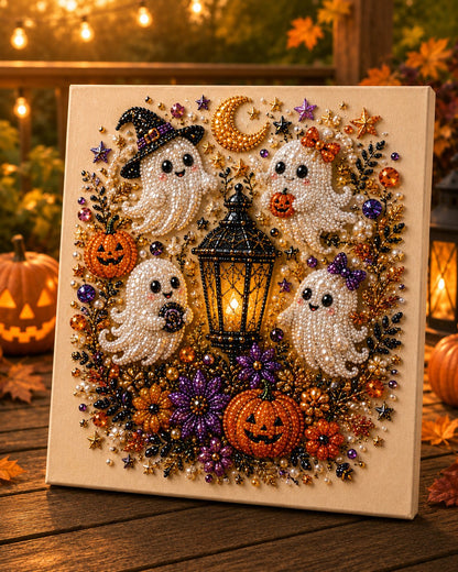 ✨ Ghost Resin Craft DIY Kit – Turn Clear Epoxy into Eerie-Sweet Magic