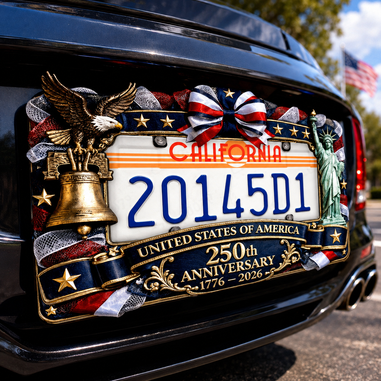 🔥 49% OFF Today Only 🗽🇺🇸 250th Anniversary Commemorative License Plate Frame🚗