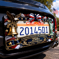 Anniversary B-12 x 6 inches (Standard U.S. License Plate)
