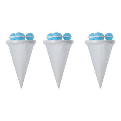 🧺 Hair Filter Bags for Laundry | Floating Lint Catcher 3-Pack