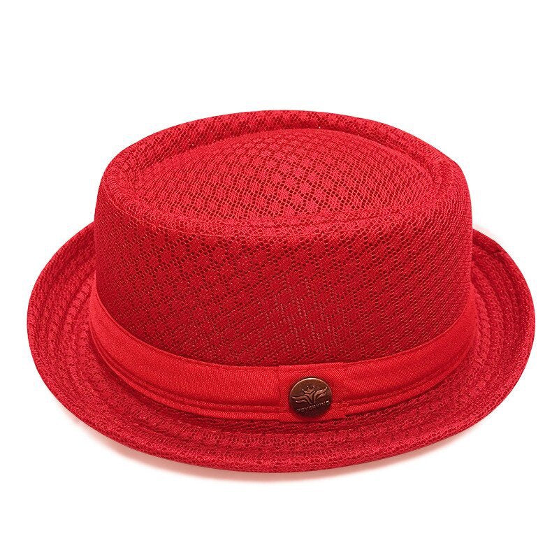 🔥NEW ARRIVAL LIMITED TIME OFFER ✨Unisex Breathable Mesh Pork Pie Hat